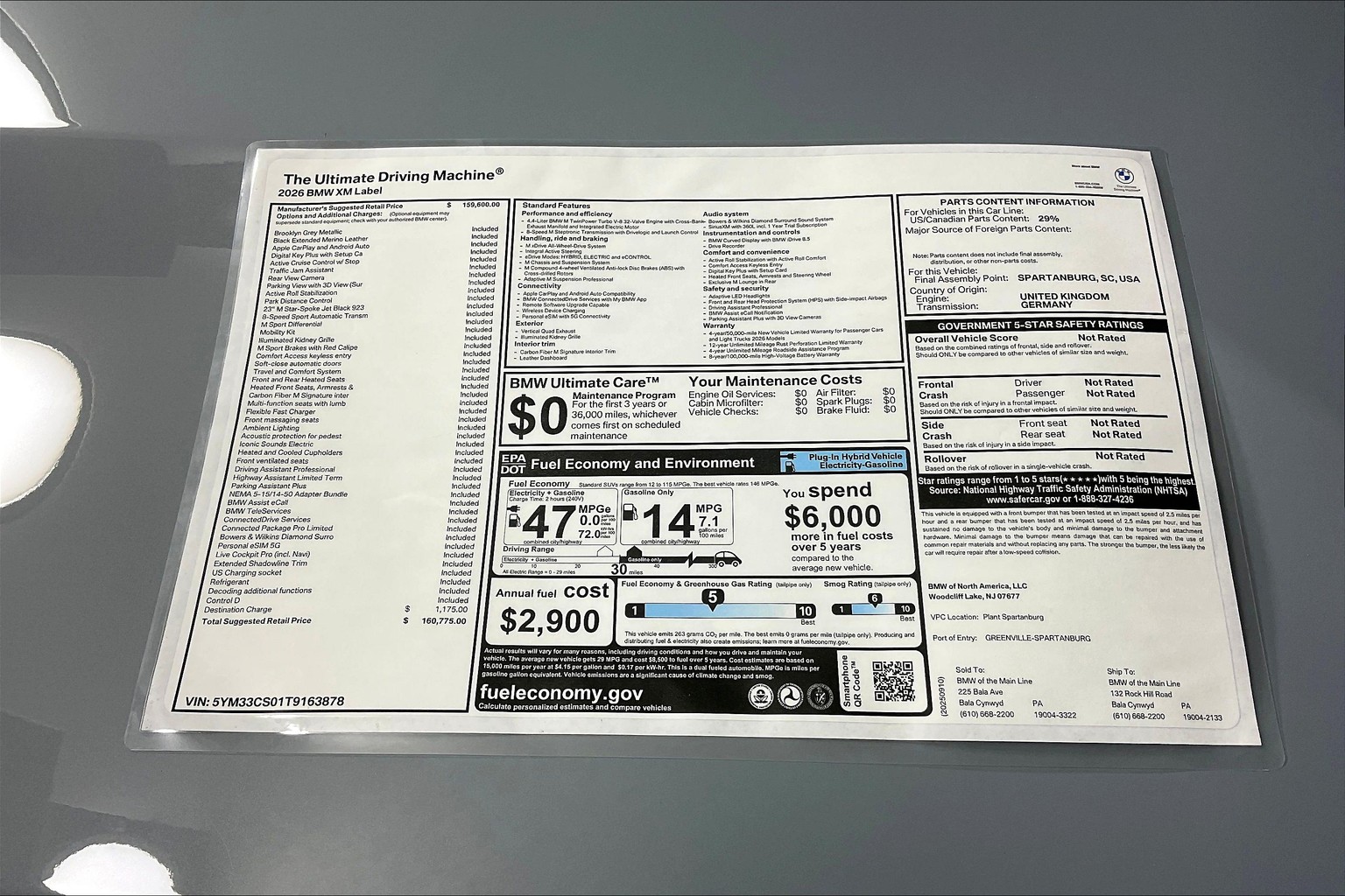 xmw∗∗∗∗∗∗∗∗ページ New 2026 BMW XM Label 4D Sport Utility for Sale #BB4065 | Kendall